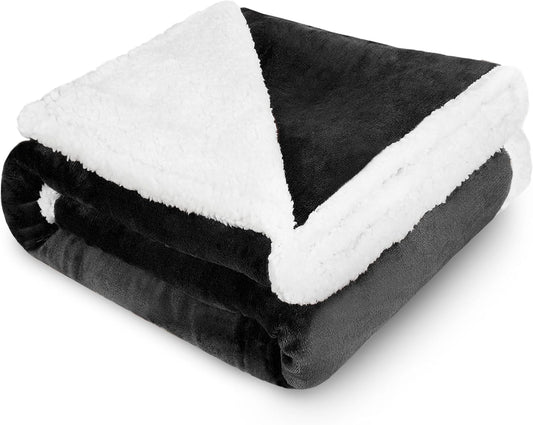 Large Dog Blanket, Super Soft Fluffy Sherpa Fleece Dog Couch Blankets and Throws for Large Medium Small Dogs Puppy Doggy Pet Cats, 50X60 Inches