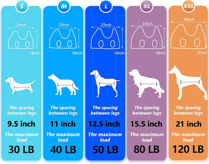 Pet Grooming Hammock for Small Dogs & Cats with Nail Clippers/Nail Trimmers/Grooming Scissors, Dog Grooming Harness for Nail Trimming, Pet Grooming Sling Helper