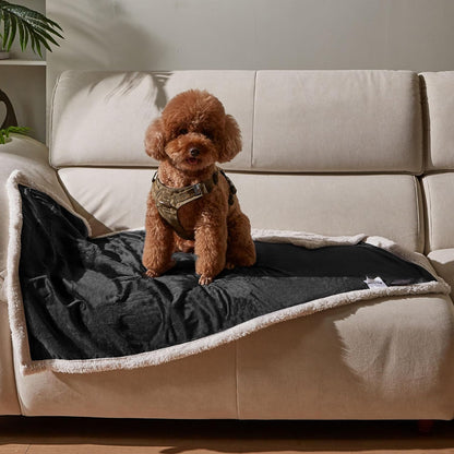 Dog Blankets for Small Dogs, Soft Puppy Blanket, Pet Blankets for Cats, Lightweight & Washable, Perfect for Dog Beds, Car Seats, Creat, 30X40 Inches