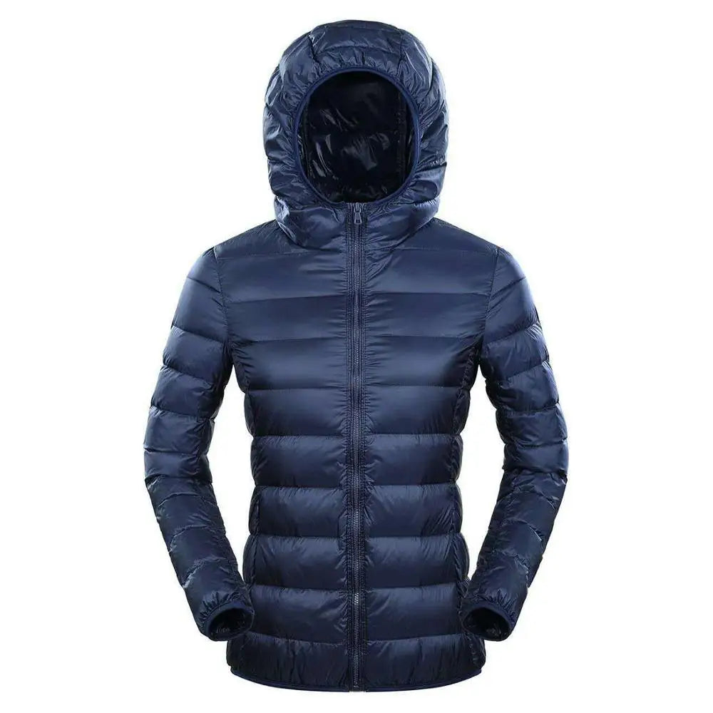NewBang 7XL  Plus Size Down Jacket Women Hooded Ultra Light Down Jacket Women Plus Feather Winter Thin Warm Windbreaker Coats