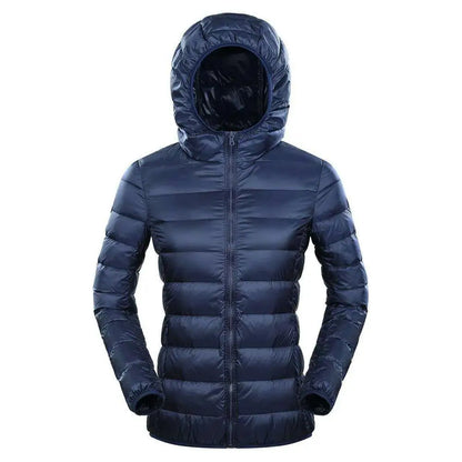 NewBang 7XL  Plus Size Down Jacket Women Hooded Ultra Light Down Jacket Women Plus Feather Winter Thin Warm Windbreaker Coats