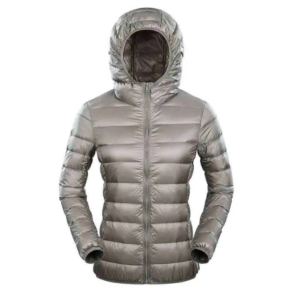 NewBang 7XL  Plus Size Down Jacket Women Hooded Ultra Light Down Jacket Women Plus Feather Winter Thin Warm Windbreaker Coats