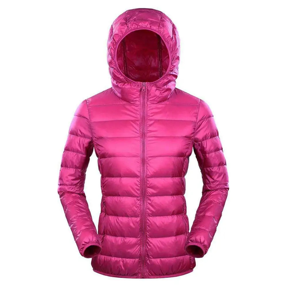 NewBang 7XL  Plus Size Down Jacket Women Hooded Ultra Light Down Jacket Women Plus Feather Winter Thin Warm Windbreaker Coats
