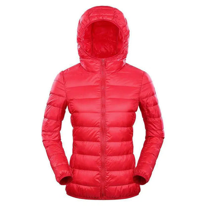 NewBang 7XL  Plus Size Down Jacket Women Hooded Ultra Light Down Jacket Women Plus Feather Winter Thin Warm Windbreaker Coats