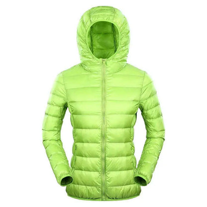 NewBang 7XL  Plus Size Down Jacket Women Hooded Ultra Light Down Jacket Women Plus Feather Winter Thin Warm Windbreaker Coats