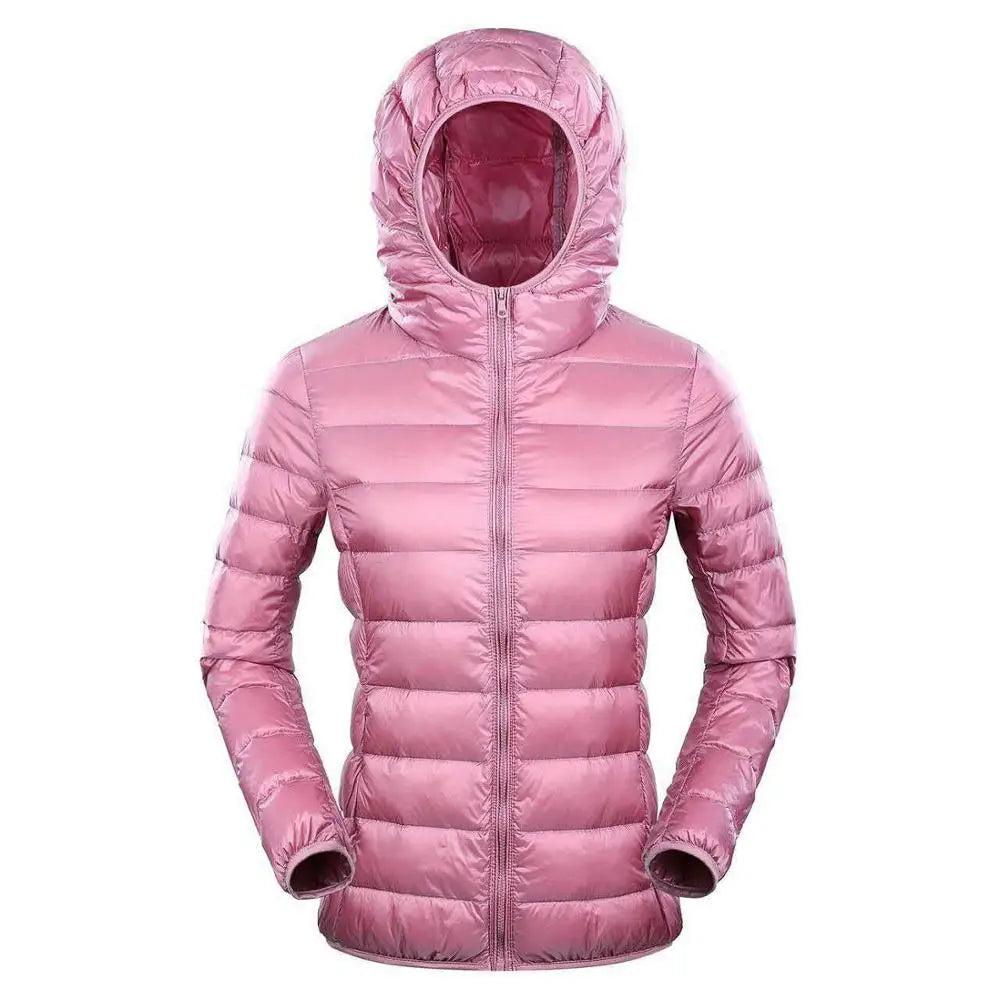 NewBang 7XL  Plus Size Down Jacket Women Hooded Ultra Light Down Jacket Women Plus Feather Winter Thin Warm Windbreaker Coats