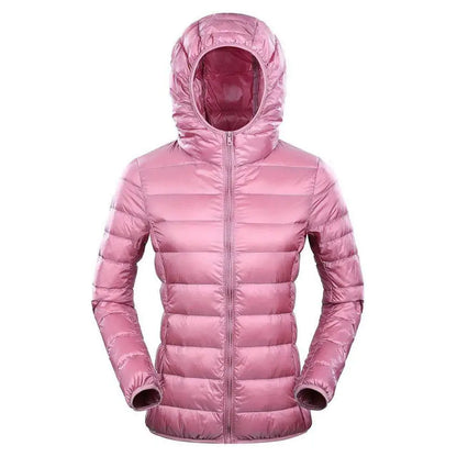 NewBang 7XL  Plus Size Down Jacket Women Hooded Ultra Light Down Jacket Women Plus Feather Winter Thin Warm Windbreaker Coats