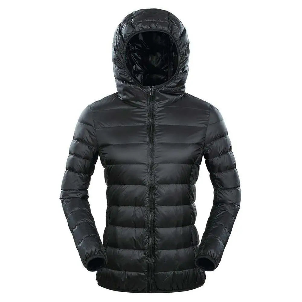 NewBang 7XL  Plus Size Down Jacket Women Hooded Ultra Light Down Jacket Women Plus Feather Winter Thin Warm Windbreaker Coats