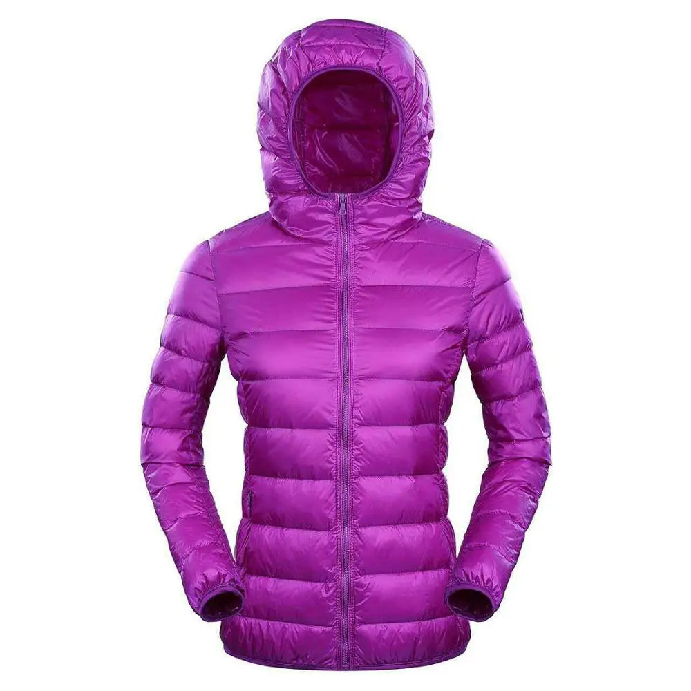 NewBang 7XL  Plus Size Down Jacket Women Hooded Ultra Light Down Jacket Women Plus Feather Winter Thin Warm Windbreaker Coats