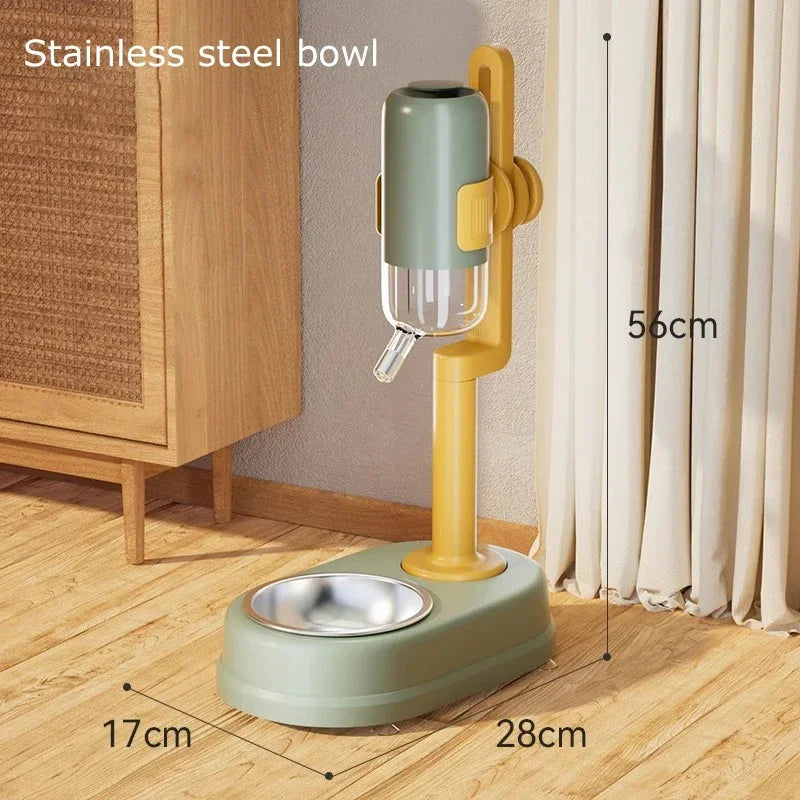 Pet Feeding & Watering Bowls Automatic Feeders Dog Bowl Water Dispenser No-Drip Easy-Clean Automatic Feeder Pet Feeding Bowl