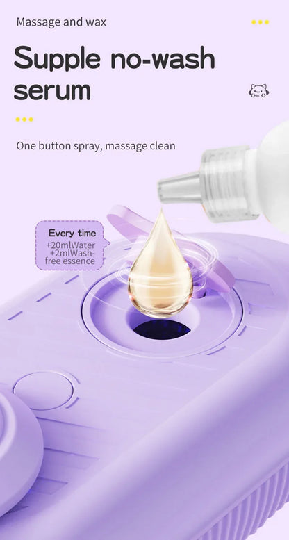 Steamed dog brush with essential oil Electric Spray Cat Hair Brush 3 in1 Dog Steamer Brush for Massage Pet Grooming Removing