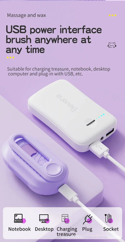 Steamed dog brush with essential oil Electric Spray Cat Hair Brush 3 in1 Dog Steamer Brush for Massage Pet Grooming Removing