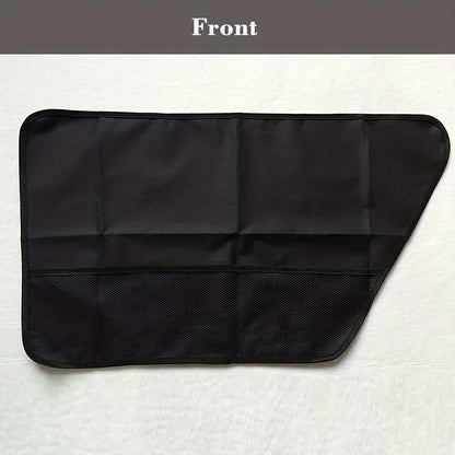Car Pet Mat Side Door Anti Scratch Anti Kick Oxford Cloth Protective Mat Car Pet Supplies