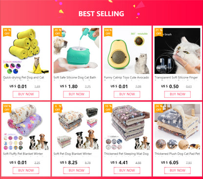 Thickened Pet Sleeping Mat Dog Bed Cat Bed Soft Fur Pet Blanket Mat Household Flannel Mattress Washable Warm Carpet Pet Supplies