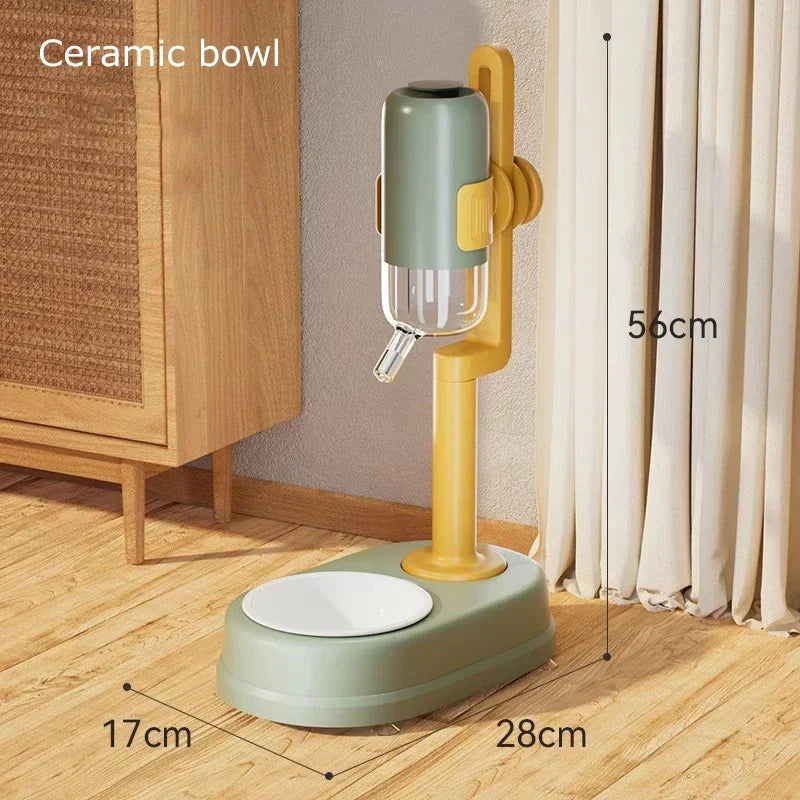 Pet Feeding & Watering Bowls Automatic Feeders Dog Bowl Water Dispenser No-Drip Easy-Clean Automatic Feeder Pet Feeding Bowl