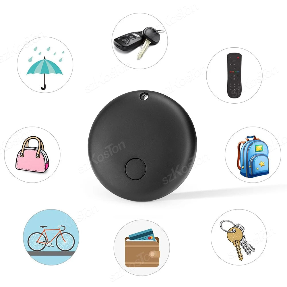 Security Bluetooth GPS Tag Based on Apple Find My app Anti-lose Tracker Sound Locating Message Reminder Alarm Device Key Finder