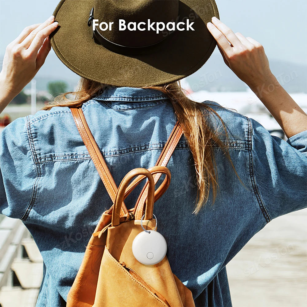 Security Bluetooth GPS Tag Based on Apple Find My app Anti-lose Tracker Sound Locating Message Reminder Alarm Device Key Finder