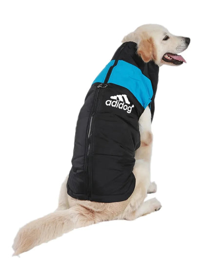 Waterproof dog Clothing Pet Coat Winter thermal vest Thickened zipper jacket Dog clothing for small to medium sized dogs