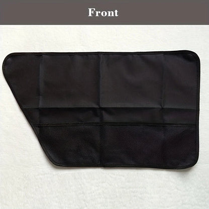 Car Pet Mat Side Door Anti Scratch Anti Kick Oxford Cloth Protective Mat Car Pet Supplies
