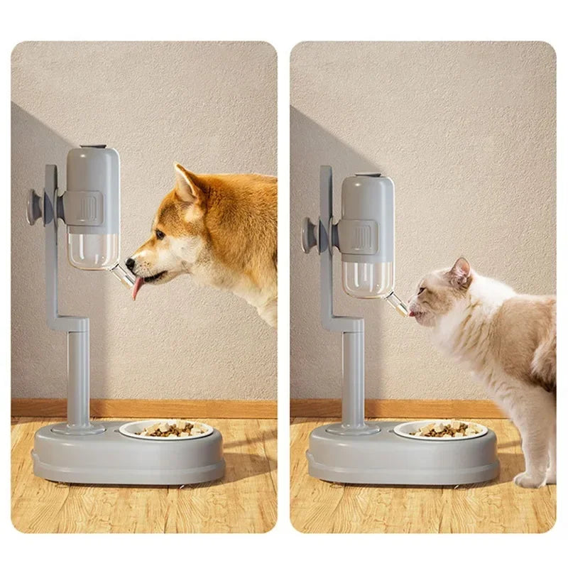 Pet Feeding & Watering Bowls Automatic Feeders Dog Bowl Water Dispenser No-Drip Easy-Clean Automatic Feeder Pet Feeding Bowl