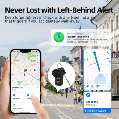 Security Bluetooth GPS Tag Based on Apple Find My app Anti-lose Tracker Sound Locating Message Reminder Alarm Device Key Finder
