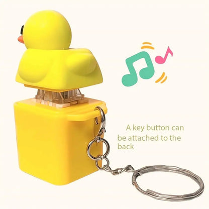 Duck Keyboard Keycaps Quacky Duck Fidget Toy Sensory Toys Stress Reliever Keycaps That Quack Key Board Clicker For Women Men