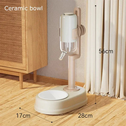 Pet Feeding & Watering Bowls Automatic Feeders Dog Bowl Water Dispenser No-Drip Easy-Clean Automatic Feeder Pet Feeding Bowl