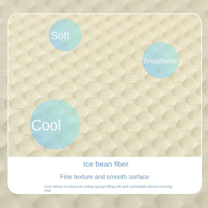 50x50cmSummer Pet Ice Cushion Cat Tunnel Toy Closed Cat Nest Dog Nest Heat Relieving Comfortable Soft and Breathable Mat Pet Bed